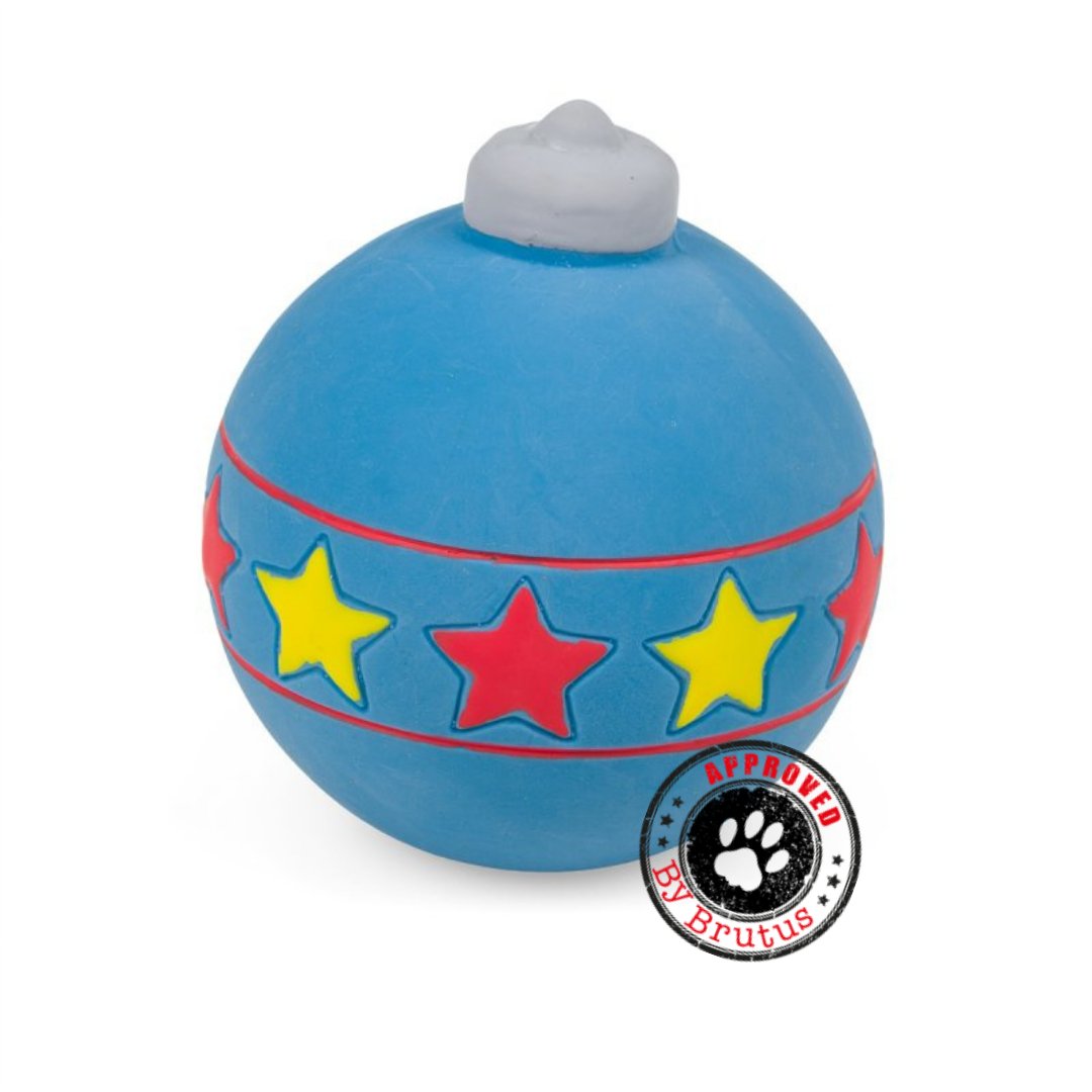 Christmas Bauble Dog Toy By Petface - The Bark Side