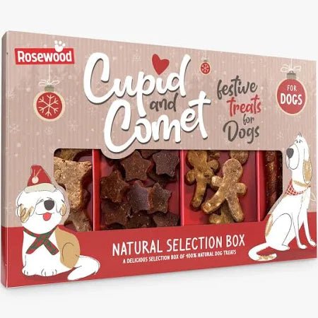 Cupid & Comet Natural Selection Box For Dogs 175g - The Bark Side