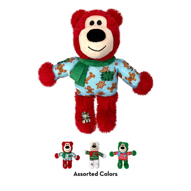 KONG Holiday Wild Knots Bear - The Bark Side